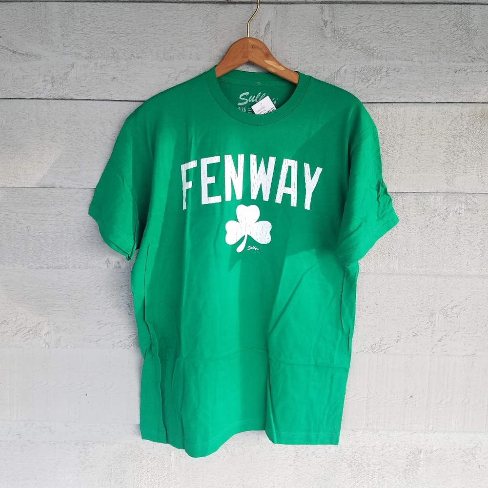 Sully's Fenway Shamrock Crew Neck T shirt